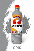 CERA PLASTICA CON EFECTO DE PINTURA COLOR GRIS